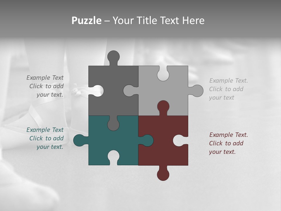 Ballet Human Practice PowerPoint Template