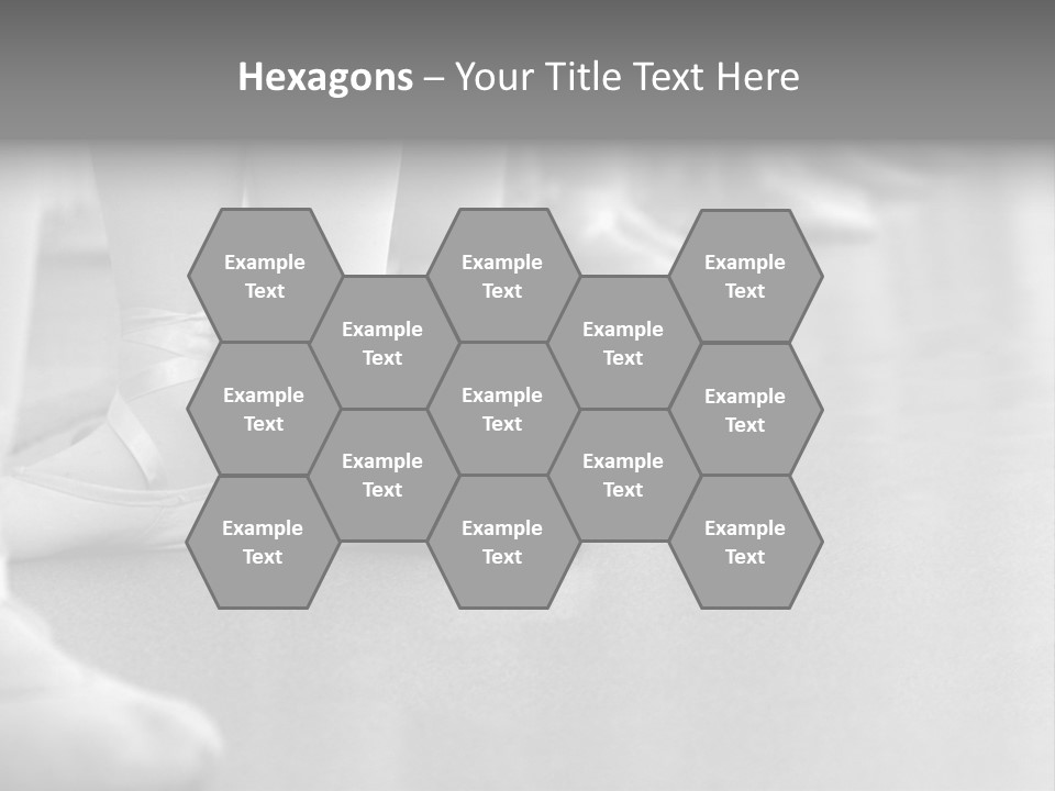 Ballet Human Practice PowerPoint Template