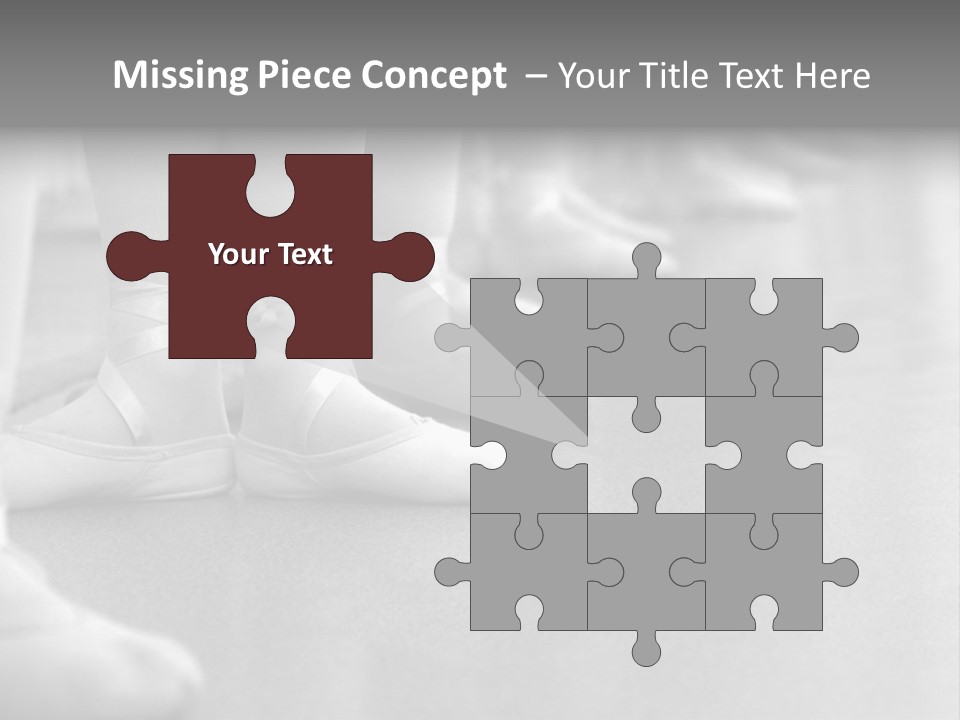 Ballet Human Practice PowerPoint Template