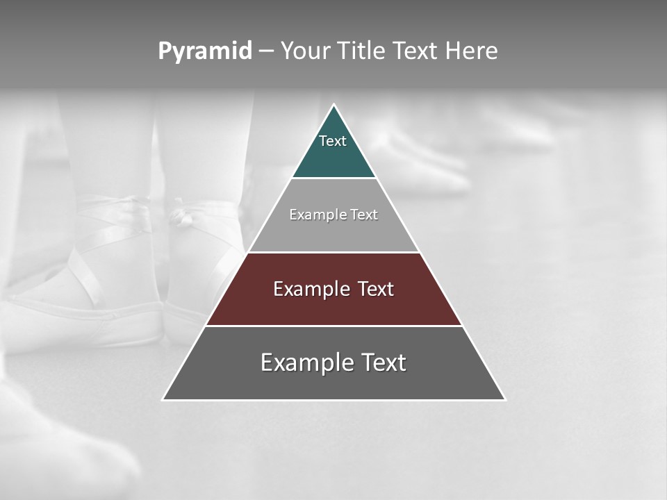 Ballet Human Practice PowerPoint Template