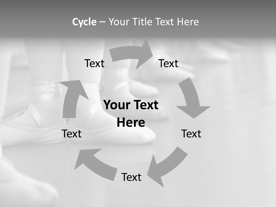 Ballet Human Practice PowerPoint Template