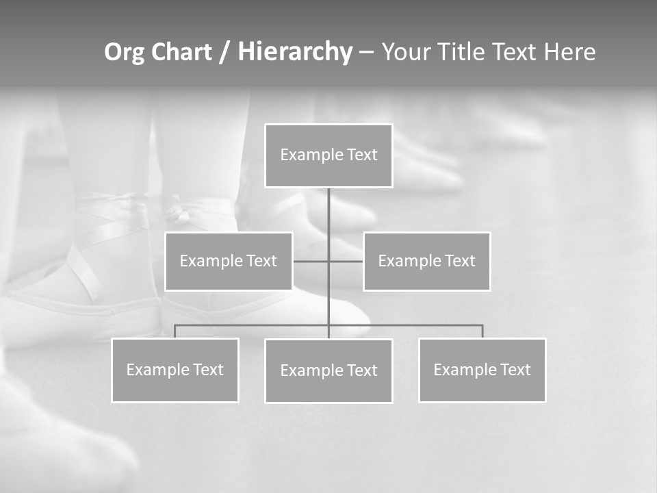 Ballet Human Practice PowerPoint Template