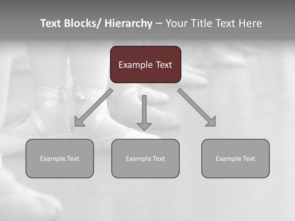 Ballet Human Practice PowerPoint Template
