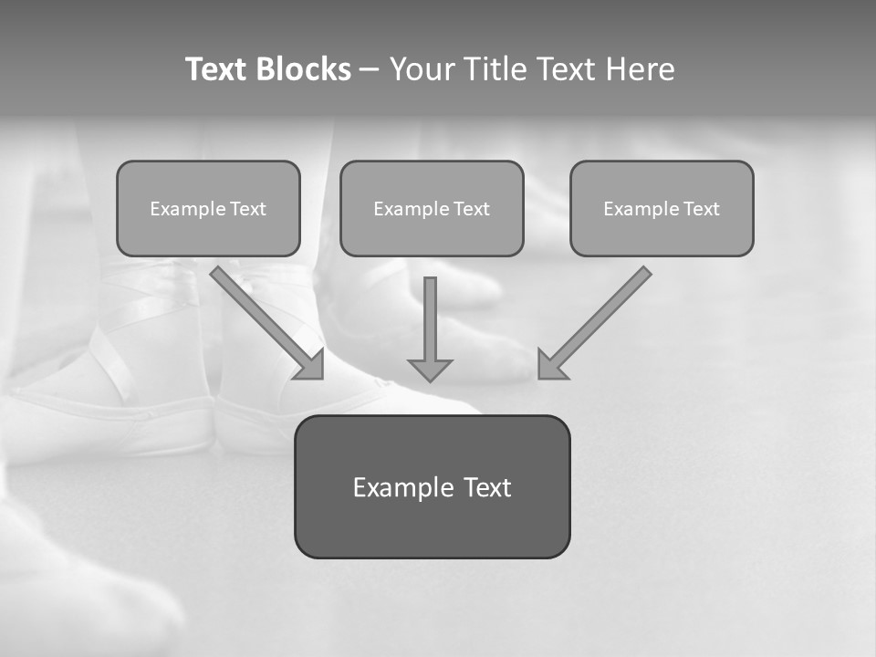 Ballet Human Practice PowerPoint Template