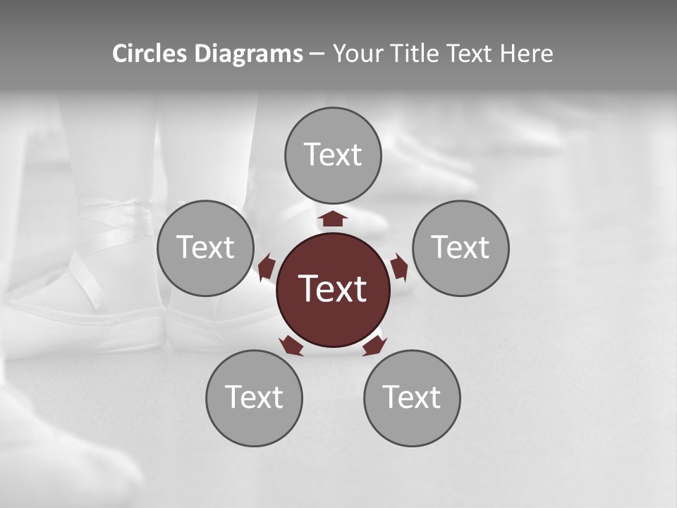 Ballet Human Practice PowerPoint Template