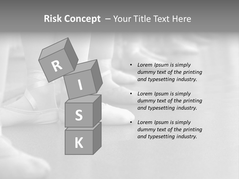 Ballet Human Practice PowerPoint Template