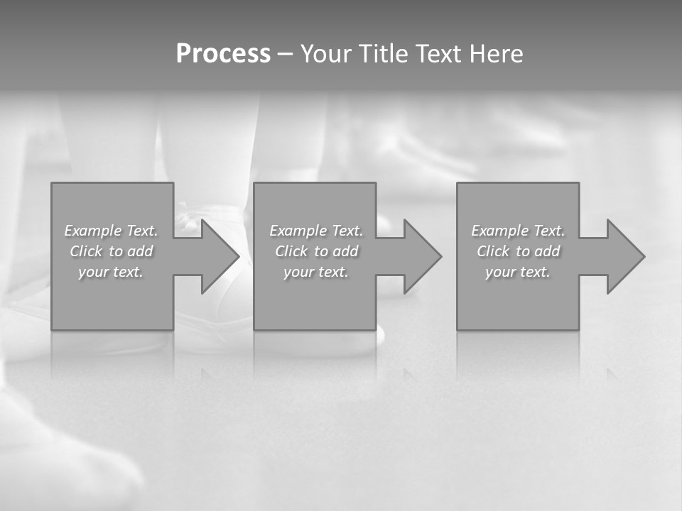Ballet Human Practice PowerPoint Template
