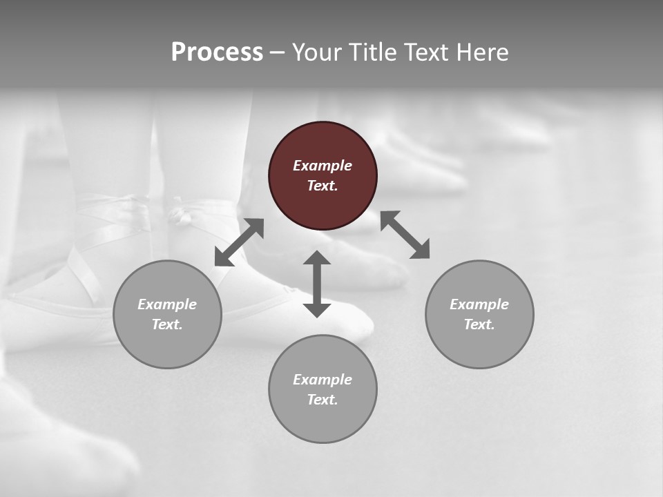 Ballet Human Practice PowerPoint Template