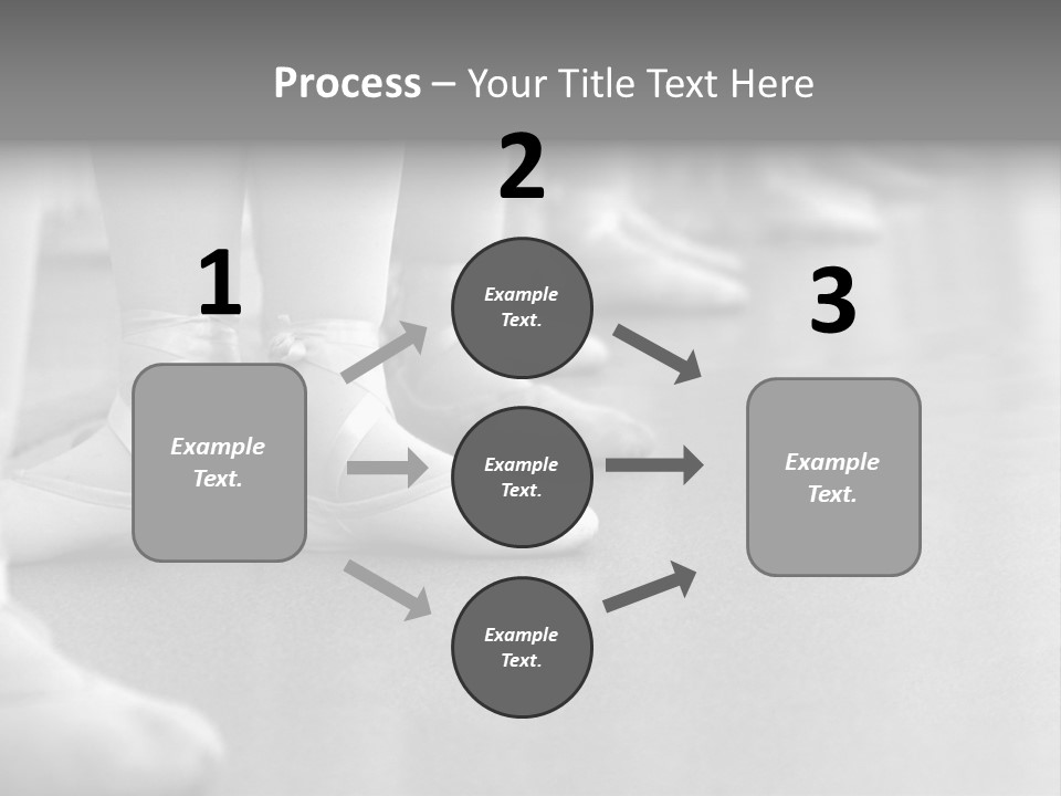 Ballet Human Practice PowerPoint Template