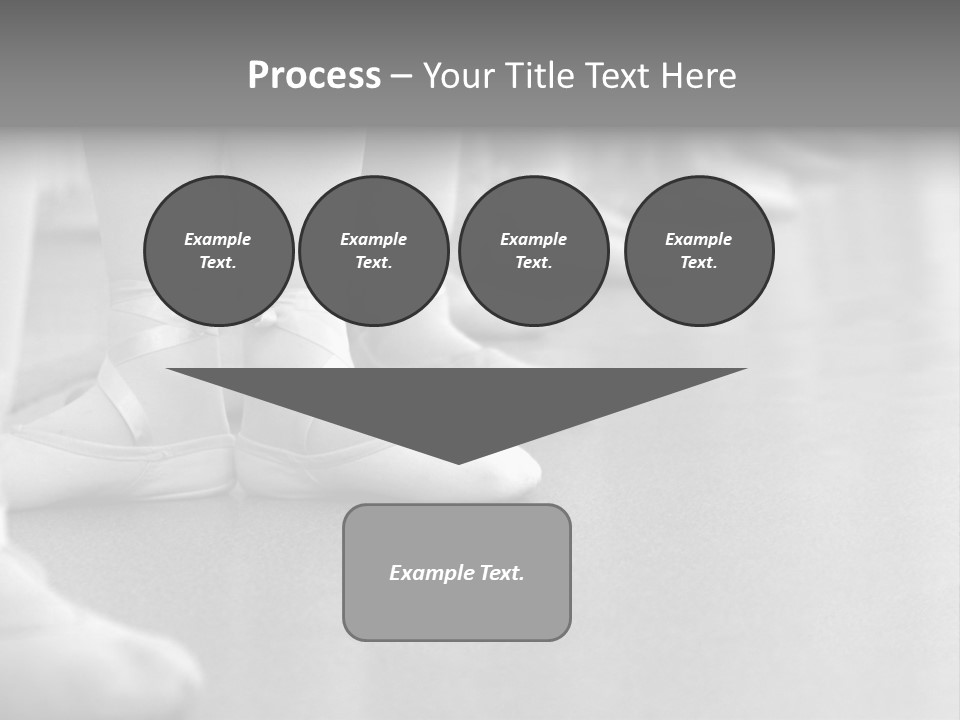 Ballet Human Practice PowerPoint Template