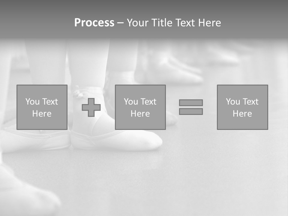 Ballet Human Practice PowerPoint Template
