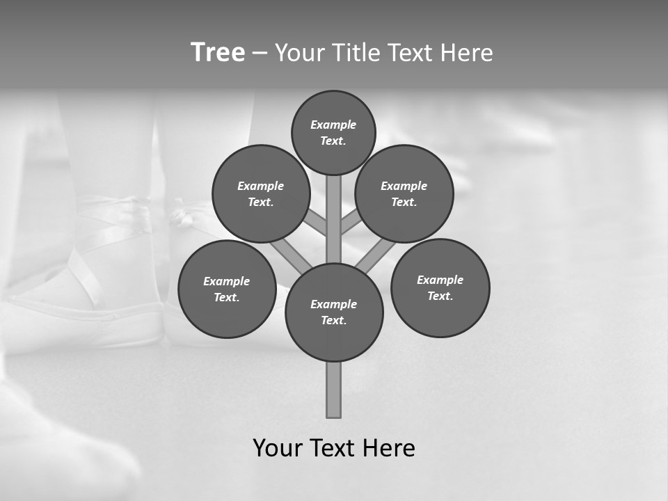 Ballet Human Practice PowerPoint Template