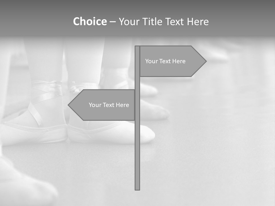 Ballet Human Practice PowerPoint Template