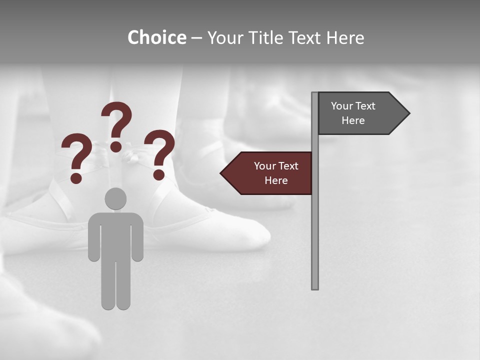 Ballet Human Practice PowerPoint Template