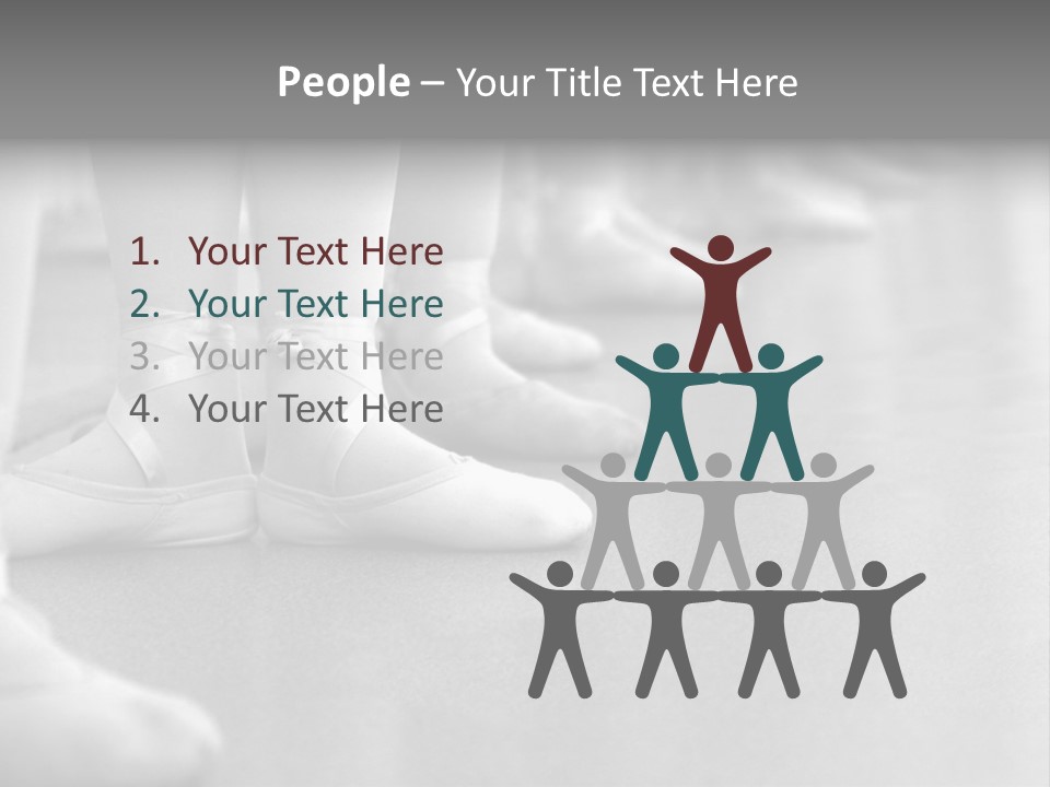 Ballet Human Practice PowerPoint Template