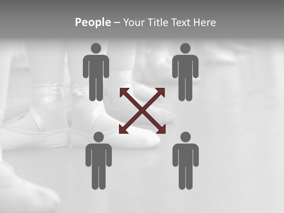 Ballet Human Practice PowerPoint Template