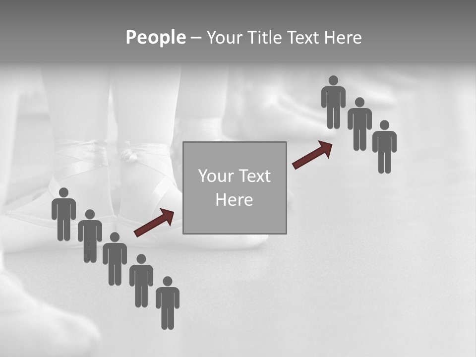 Ballet Human Practice PowerPoint Template