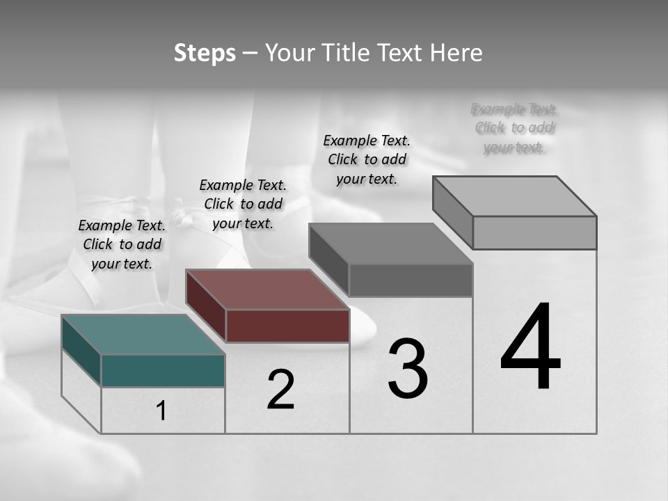 Ballet Human Practice PowerPoint Template