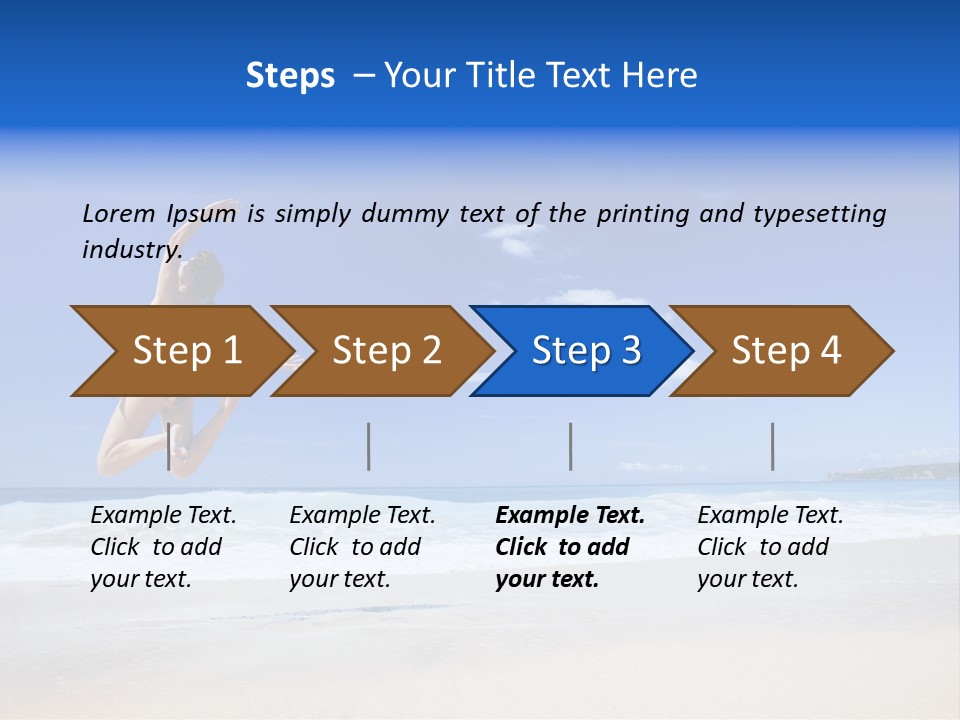 Indoor Railway Huge PowerPoint Template