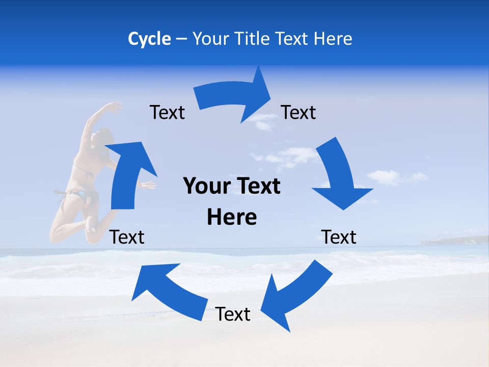 Indoor Railway Huge PowerPoint Template