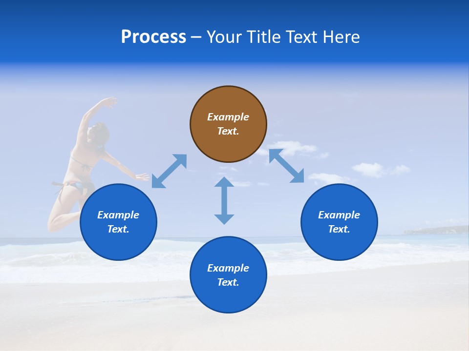 Indoor Railway Huge PowerPoint Template