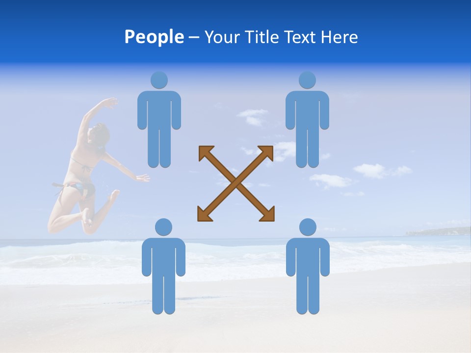 Indoor Railway Huge PowerPoint Template