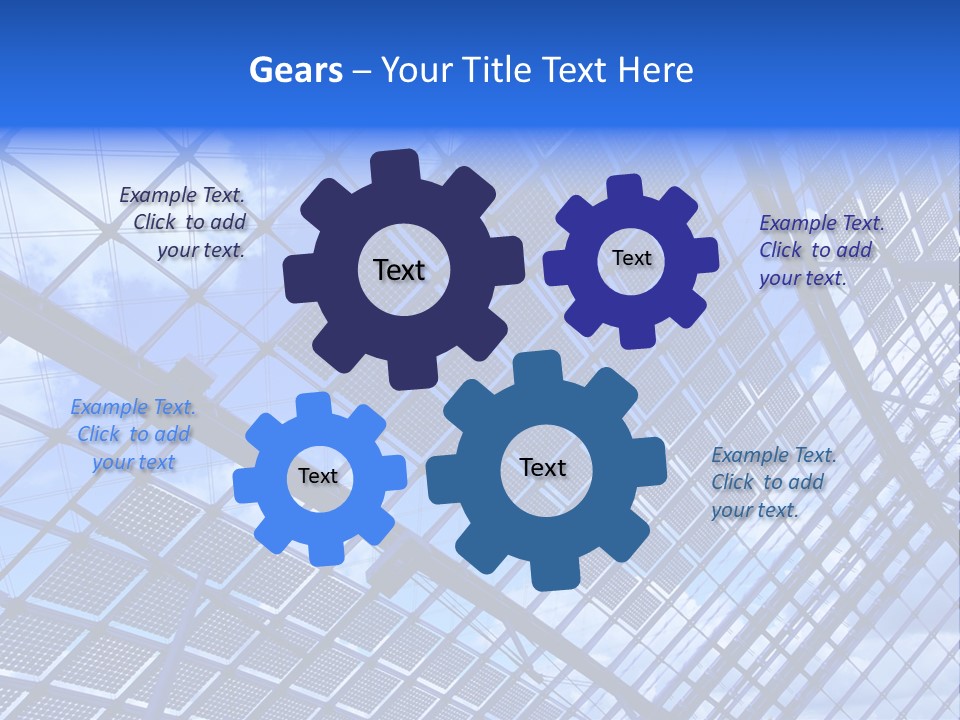 Indoor Railway Huge PowerPoint Template