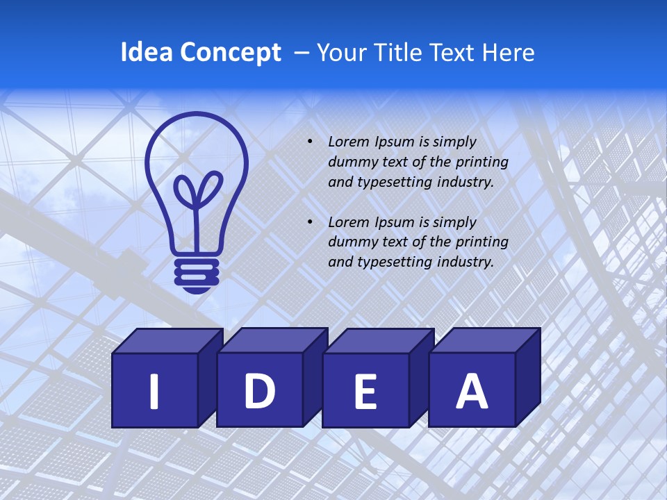 Indoor Railway Huge PowerPoint Template