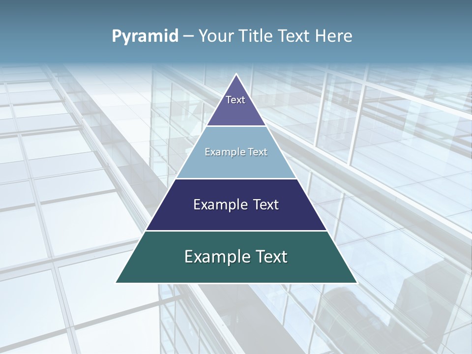 Glass Texture Frame PowerPoint Template