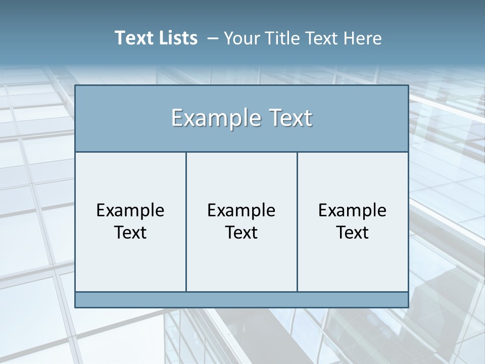 Glass Texture Frame PowerPoint Template