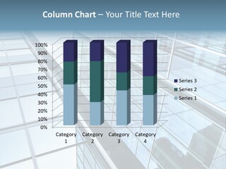 Glass Texture Frame PowerPoint Template