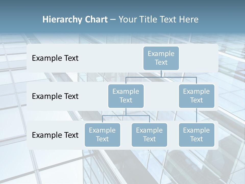 Glass Texture Frame PowerPoint Template