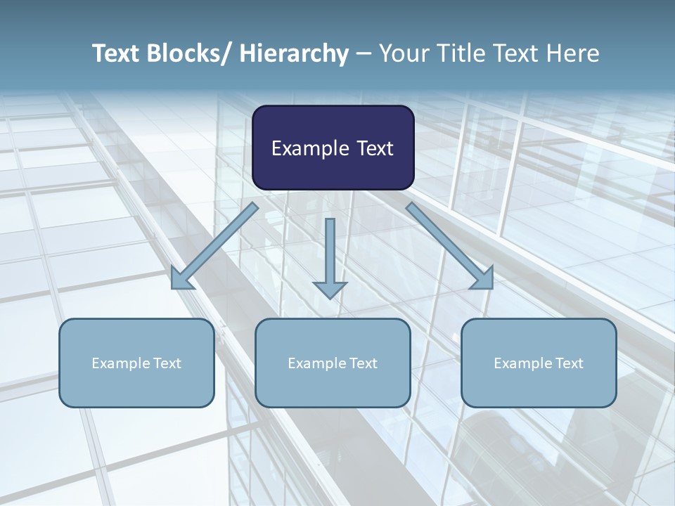 Glass Texture Frame PowerPoint Template