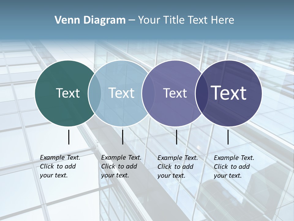 Glass Texture Frame PowerPoint Template