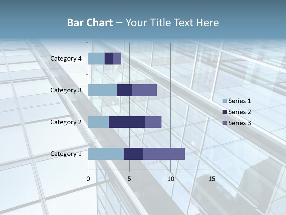 Glass Texture Frame PowerPoint Template