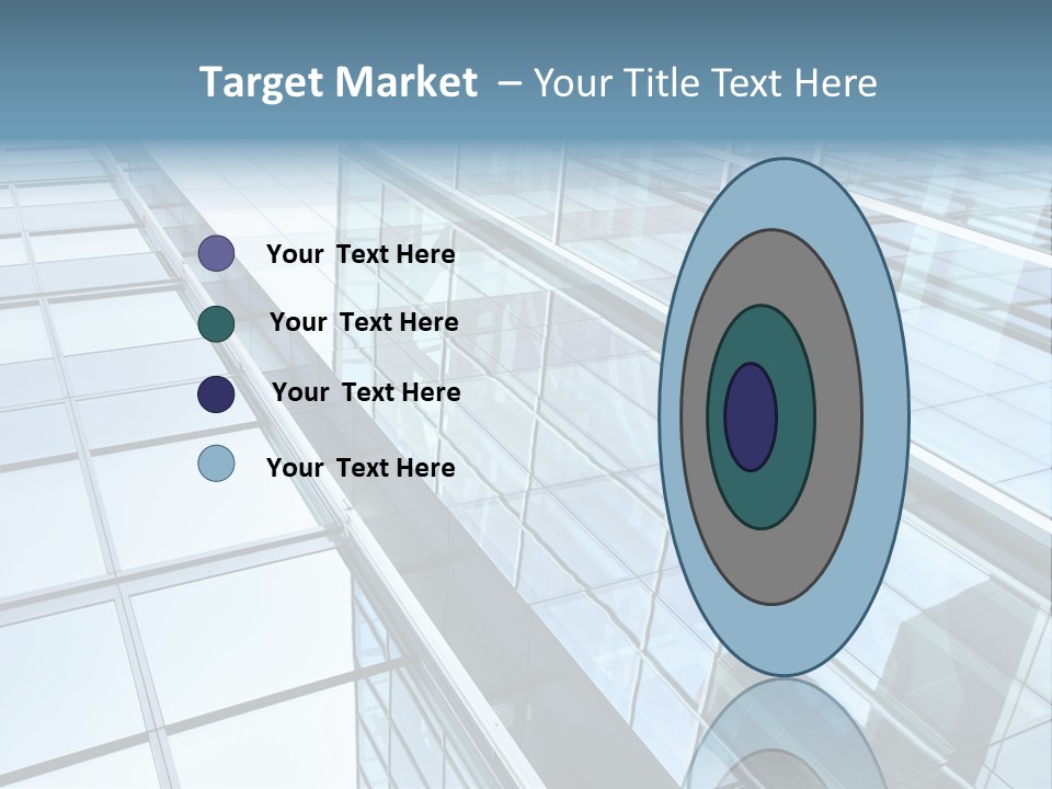 Glass Texture Frame PowerPoint Template