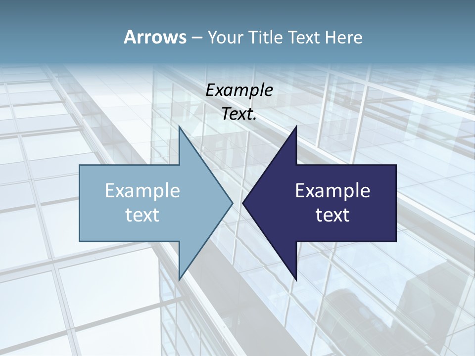 Glass Texture Frame PowerPoint Template