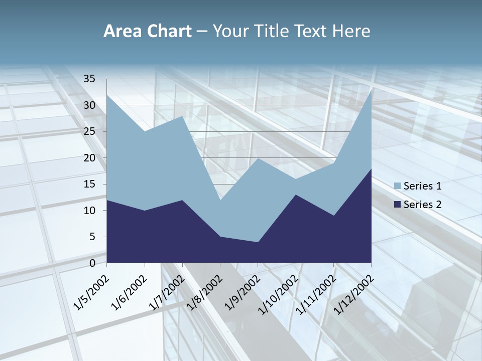 Glass Texture Frame PowerPoint Template