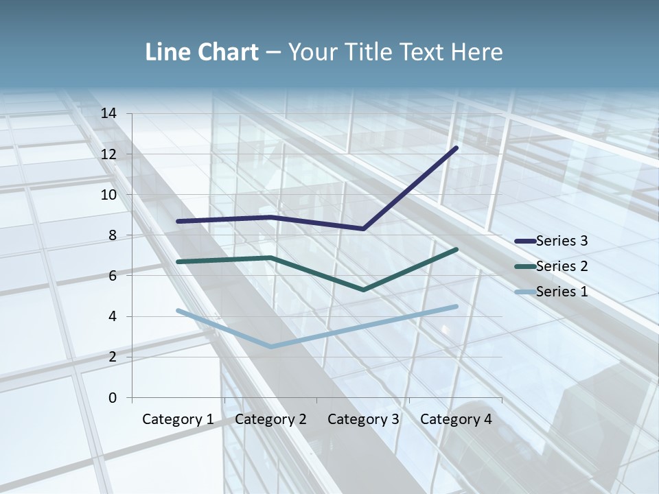 Glass Texture Frame PowerPoint Template
