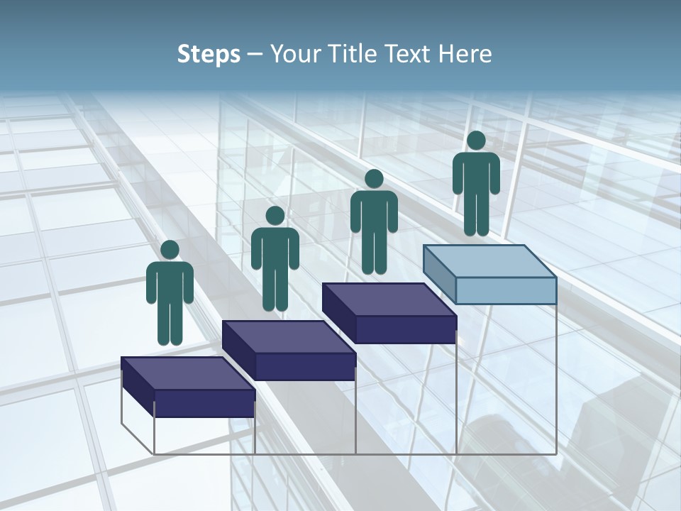 Glass Texture Frame PowerPoint Template