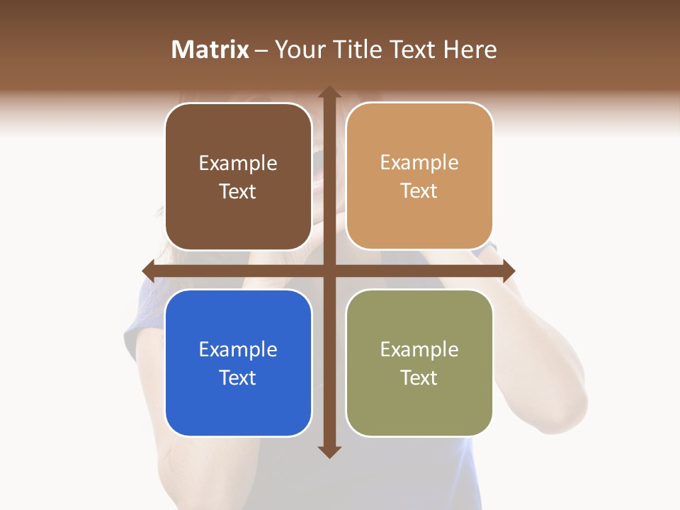 Ask Gesturing Expression PowerPoint Template