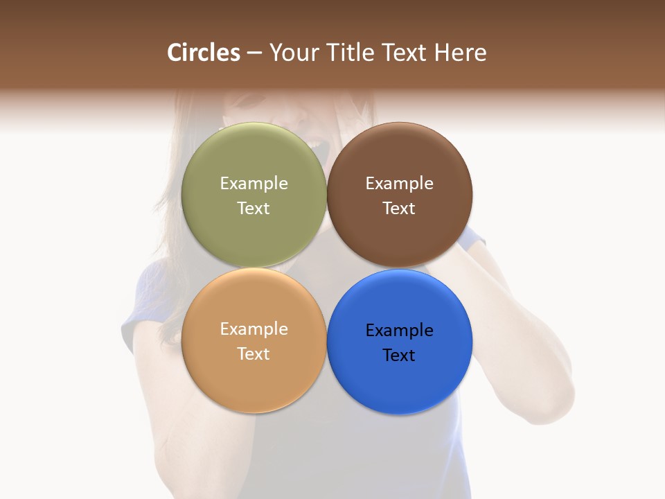 Ask Gesturing Expression PowerPoint Template