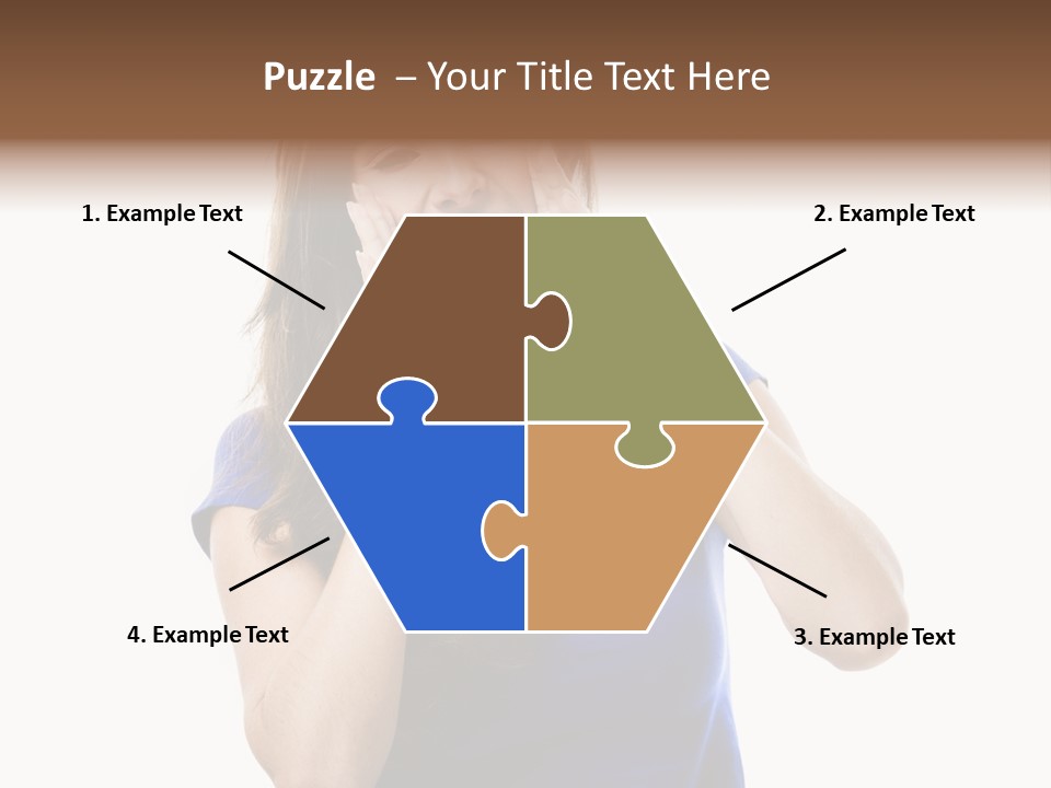 Ask Gesturing Expression PowerPoint Template