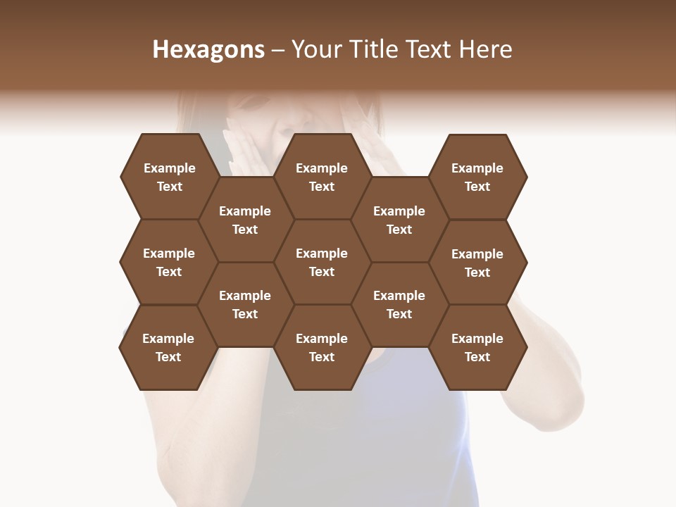 Ask Gesturing Expression PowerPoint Template