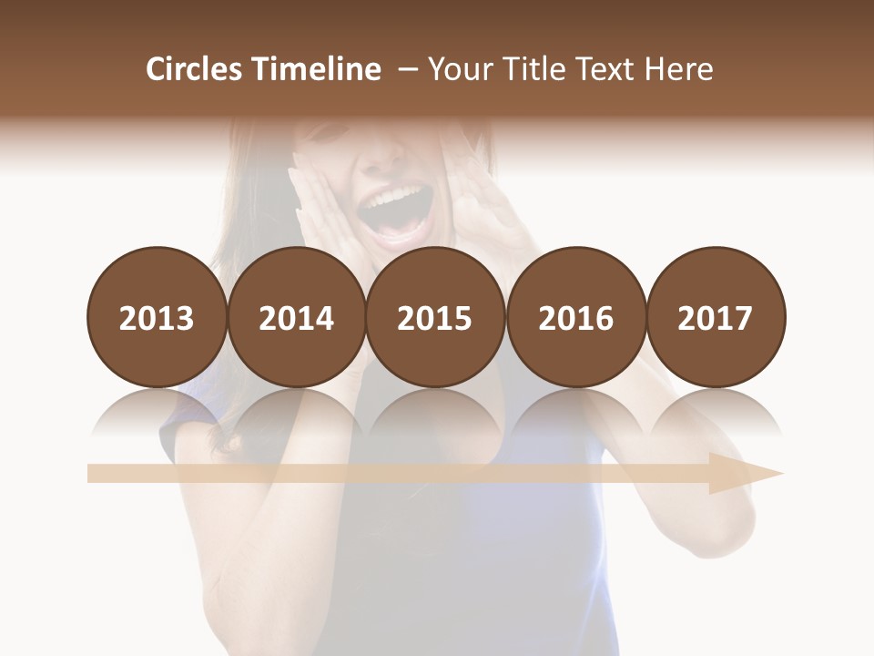 Ask Gesturing Expression PowerPoint Template