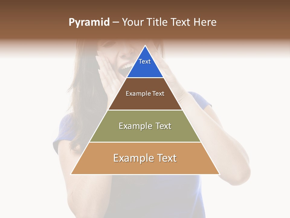 Ask Gesturing Expression PowerPoint Template