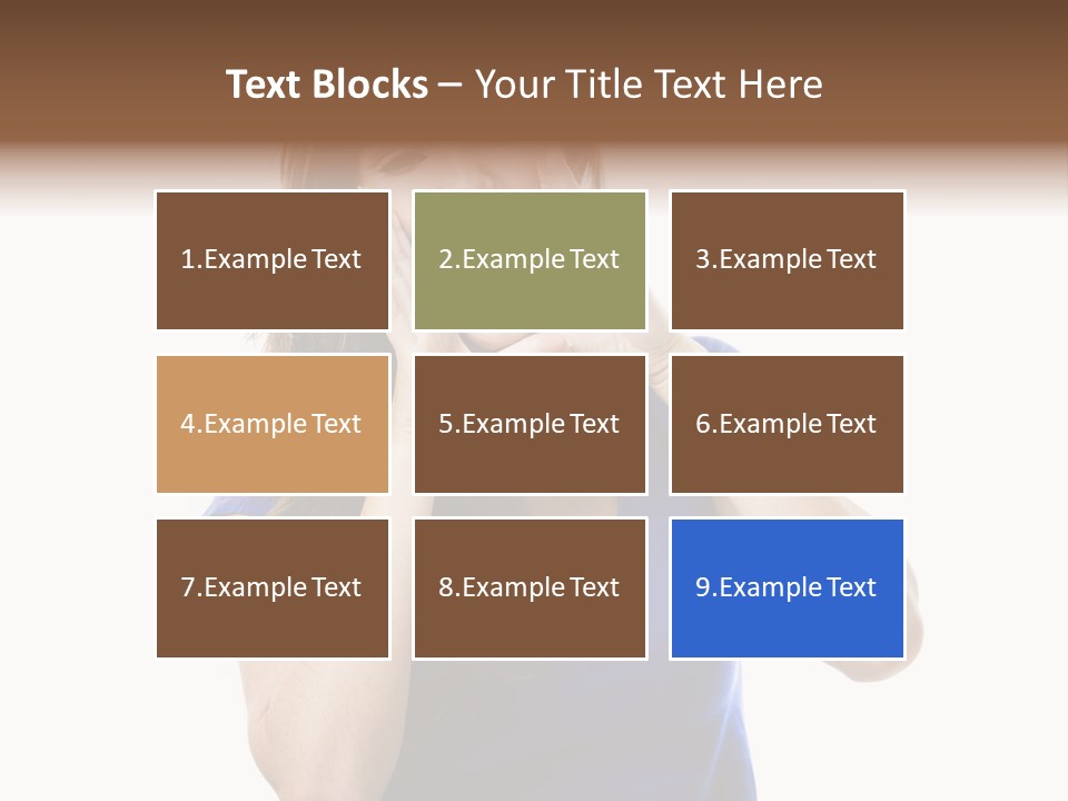 Ask Gesturing Expression PowerPoint Template