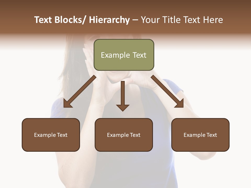 Ask Gesturing Expression PowerPoint Template