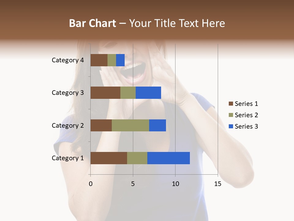 Ask Gesturing Expression PowerPoint Template