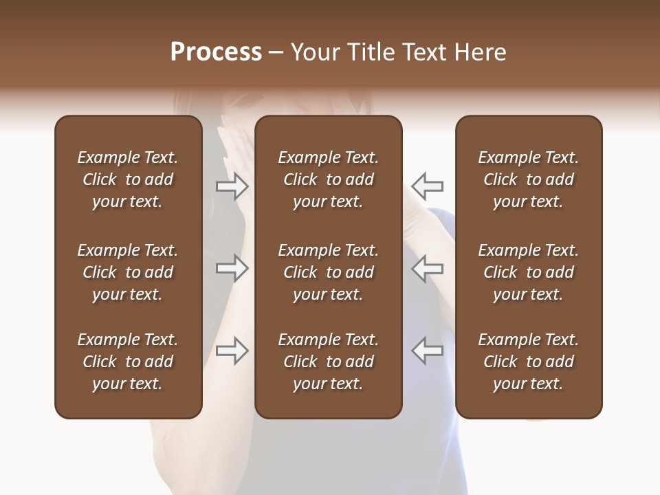 Ask Gesturing Expression PowerPoint Template